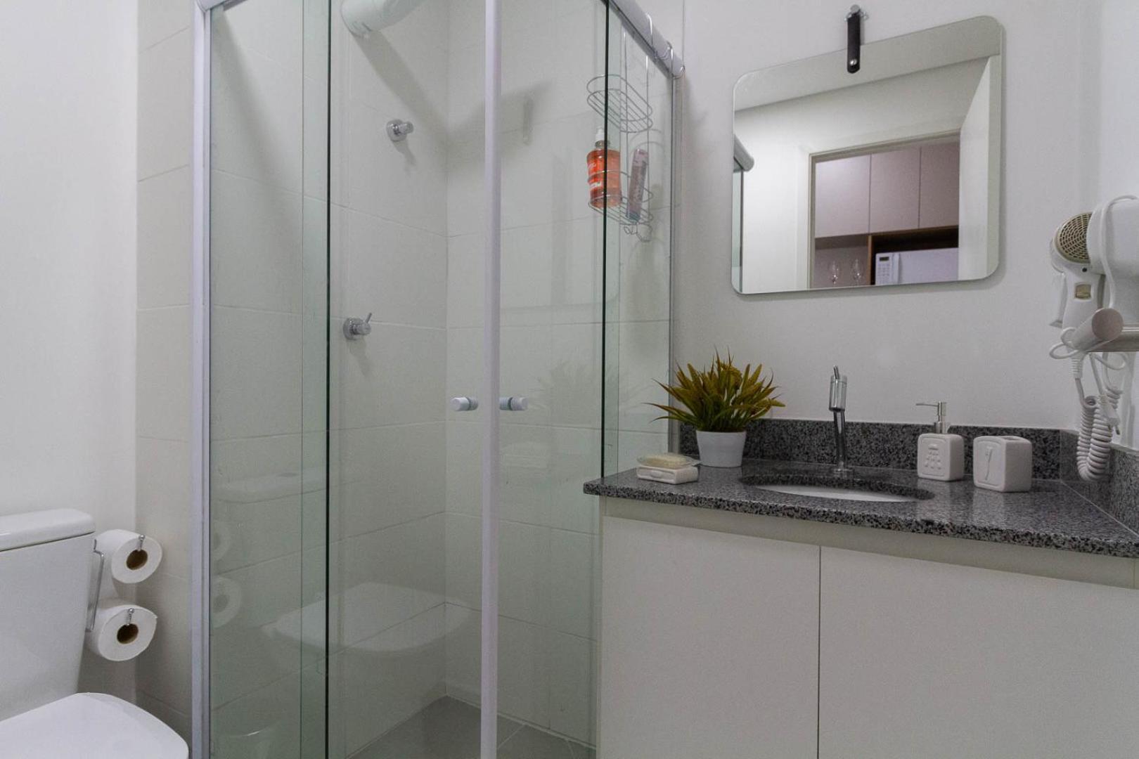 公寓 Confortavel E Com Varanda No Alto Da Boa Vista *