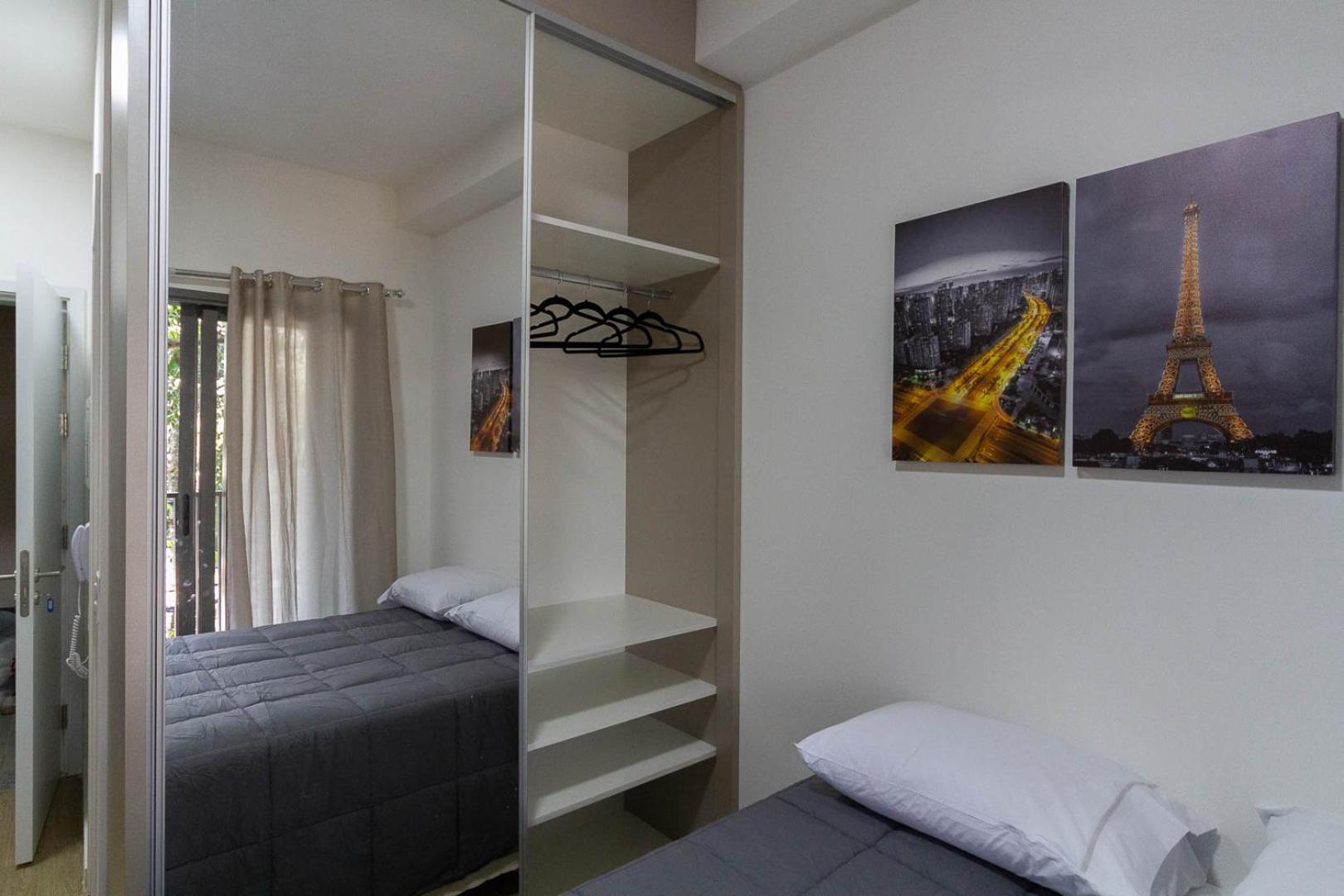 Confortavel E Com Varanda No Alto Da Boa Vista 公寓