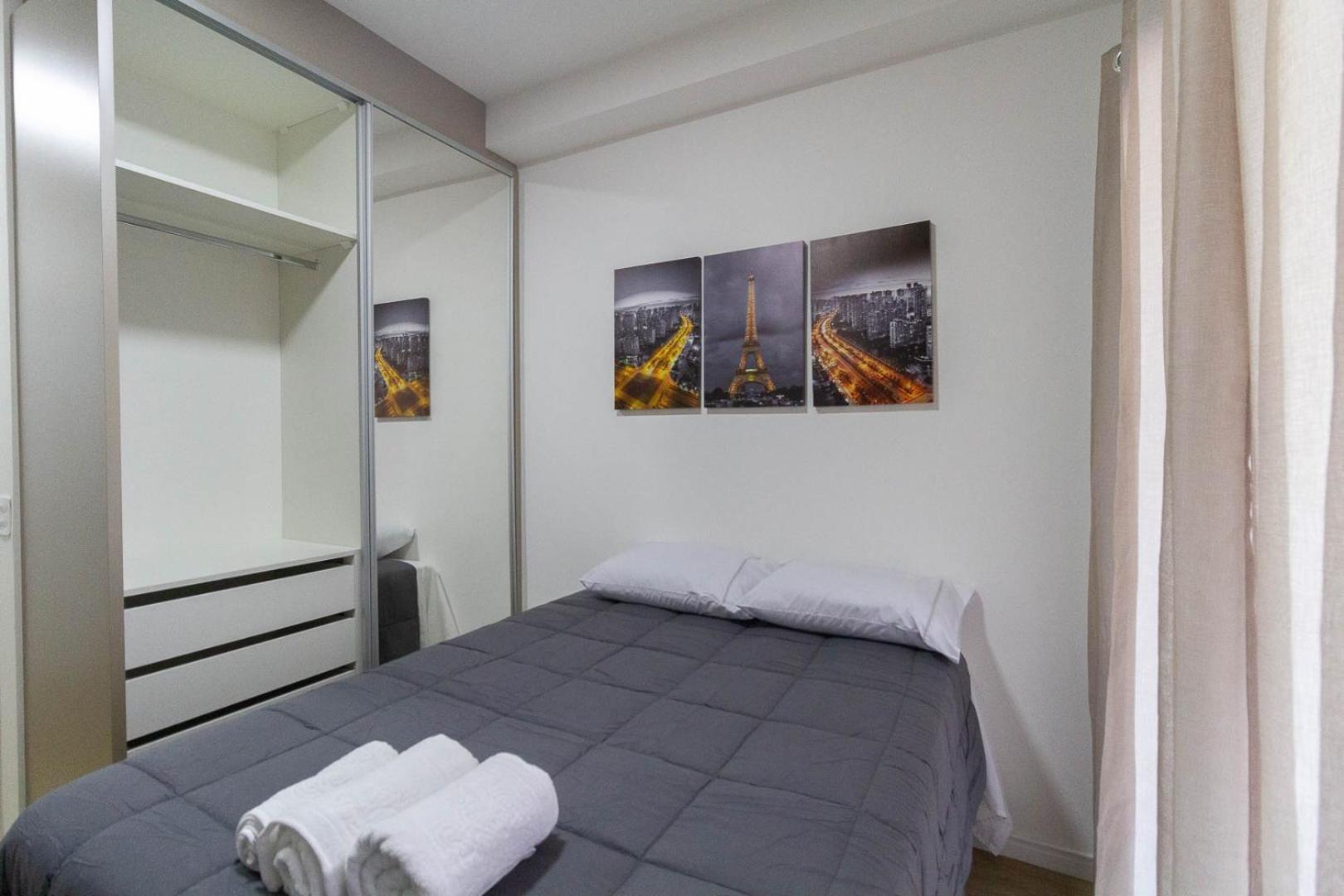 Apartment Confortavel E Com Varanda No Alto Da Boa Vista *